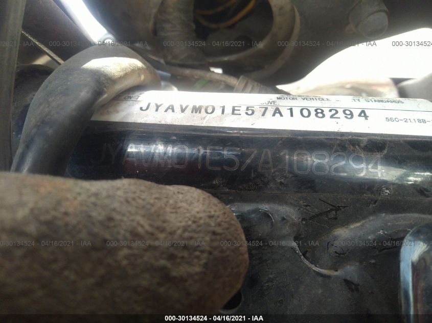 2007 YAMAHA XVS650 JYAVM01E57A108294