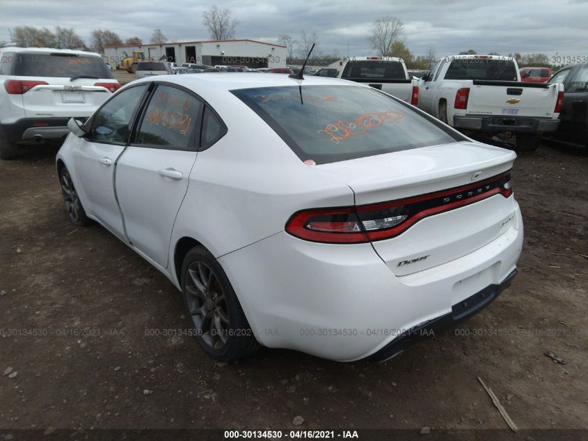 2015 DODGE DART SXT 1C3CDFBB6FD111547