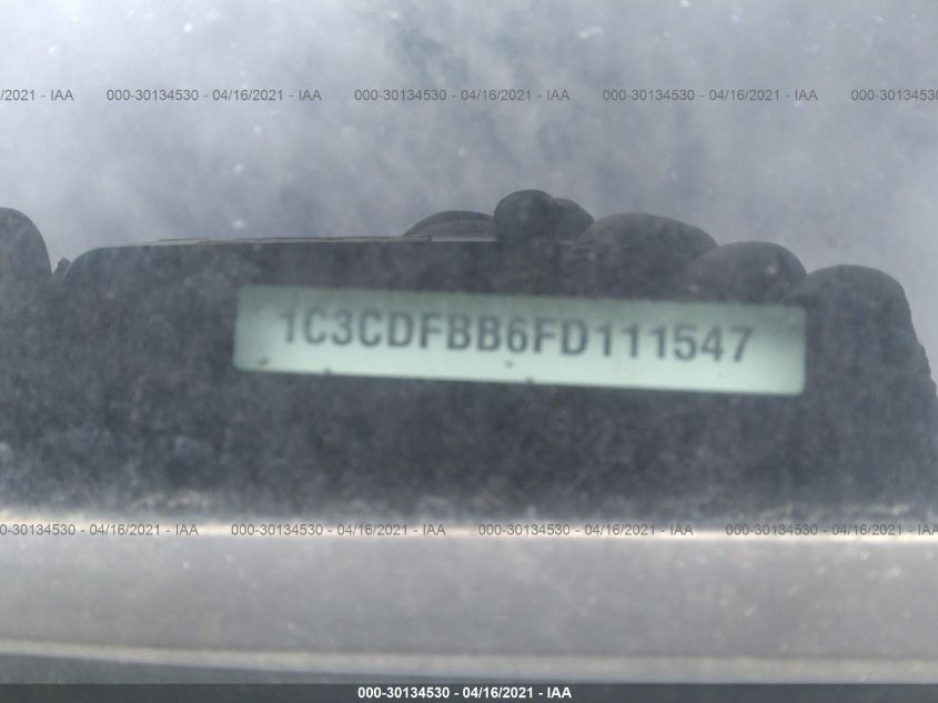 2015 DODGE DART SXT 1C3CDFBB6FD111547