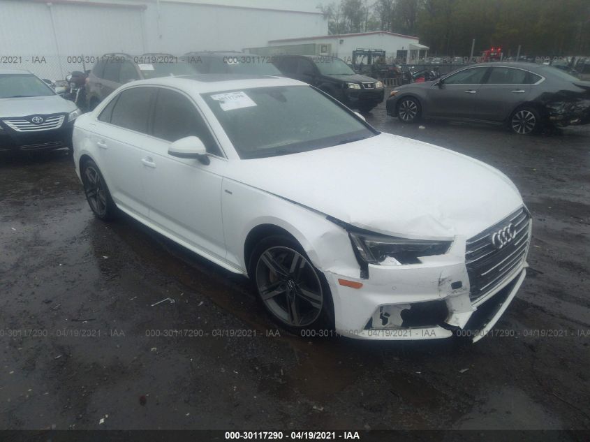 2017 AUDI A4 PREMIUM PLUS WAUENAF47HN010429