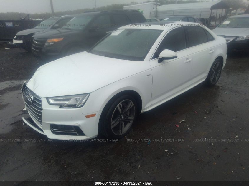 2017 AUDI A4 PREMIUM PLUS WAUENAF47HN010429