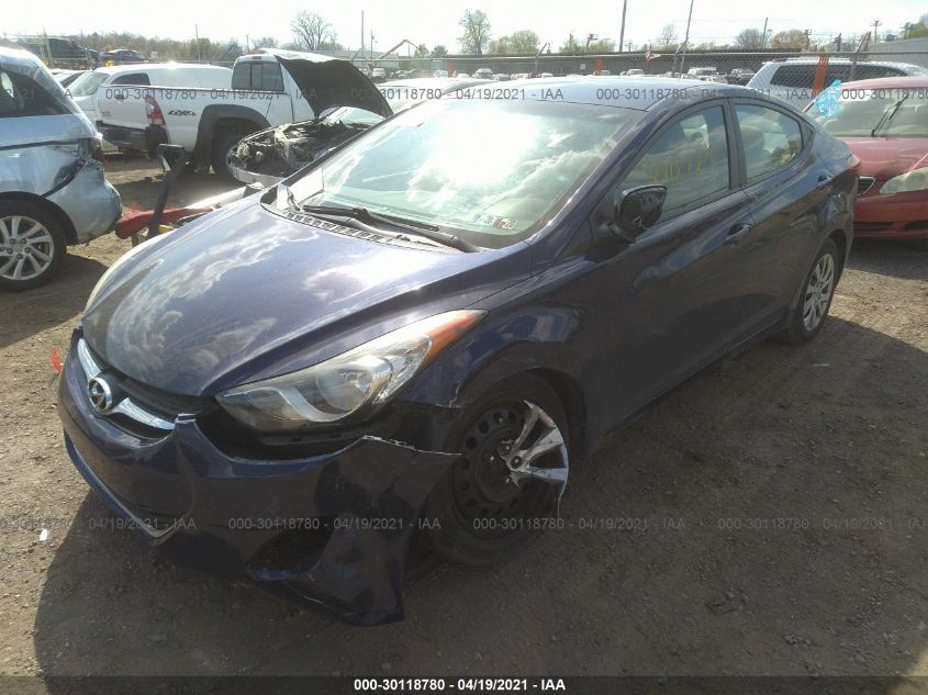 2013 HYUNDAI ELANTRA GLS 5NPDH4AE8DH196113