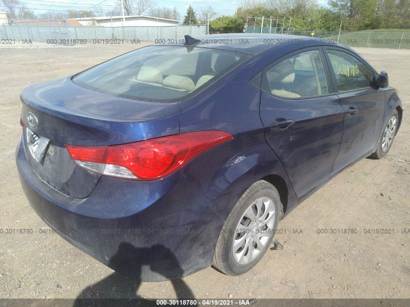 2013 HYUNDAI ELANTRA GLS 5NPDH4AE8DH196113