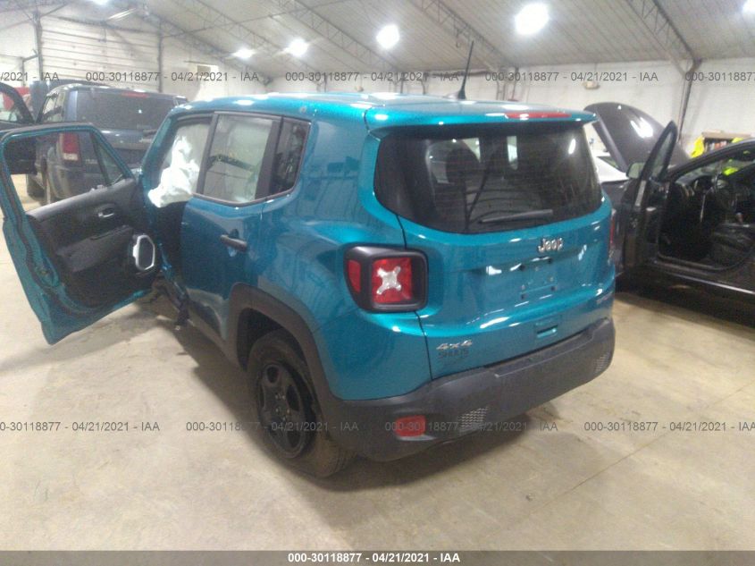 2020 JEEP RENEGADE SPORT ZACNJBAB8LPL71384