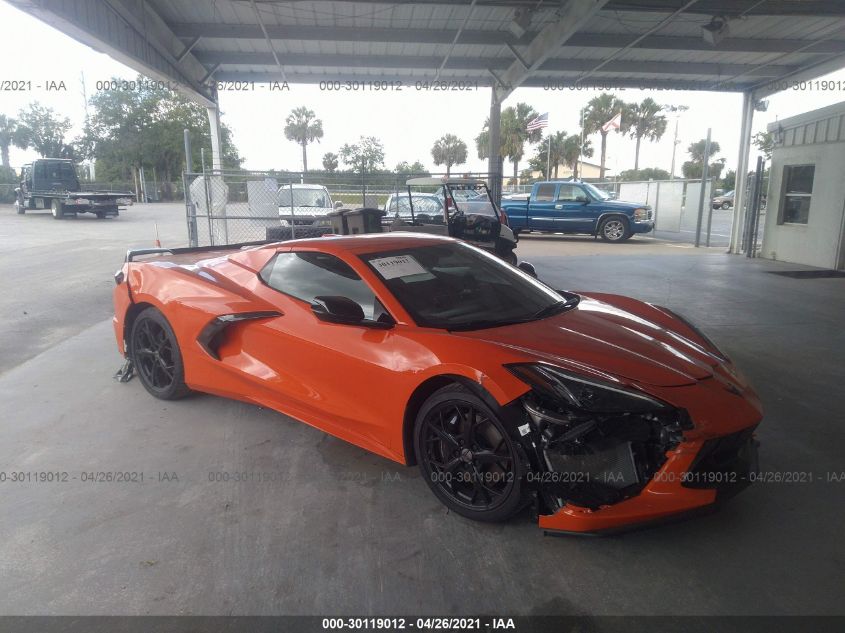 2021 CHEVROLET CORVETTE, VIN: 1G1YC3D40M5102473
