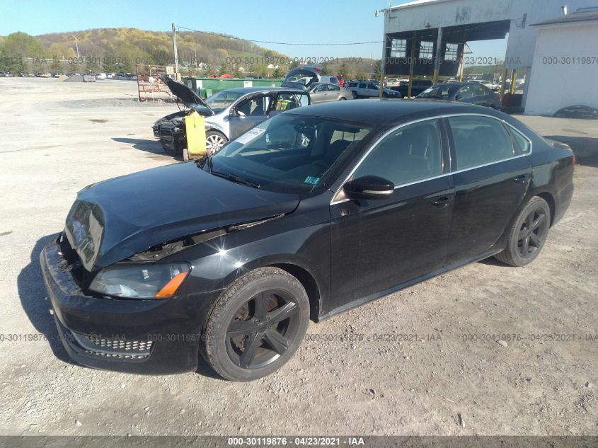 2014 VOLKSWAGEN PASSAT SE 1VWBT7A33EC053375