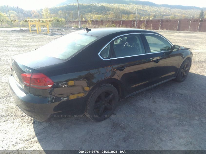 2014 VOLKSWAGEN PASSAT SE 1VWBT7A33EC053375