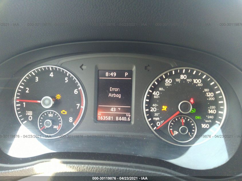 2014 VOLKSWAGEN PASSAT SE 1VWBT7A33EC053375