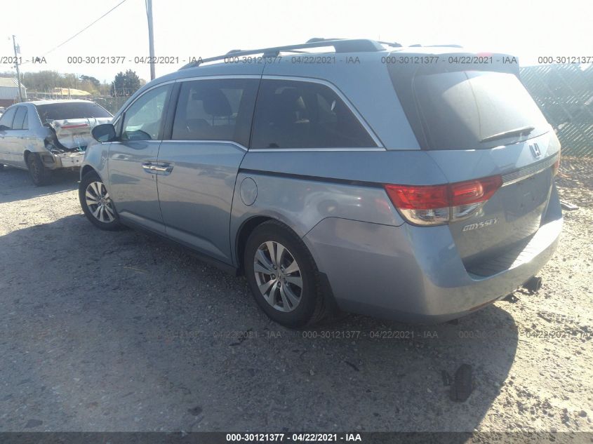 2014 HONDA ODYSSEY EX-L 5FNRL5H69EB130887