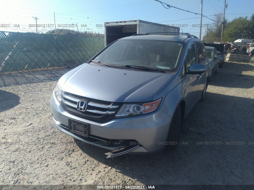 2014 HONDA ODYSSEY EX-L 5FNRL5H69EB130887