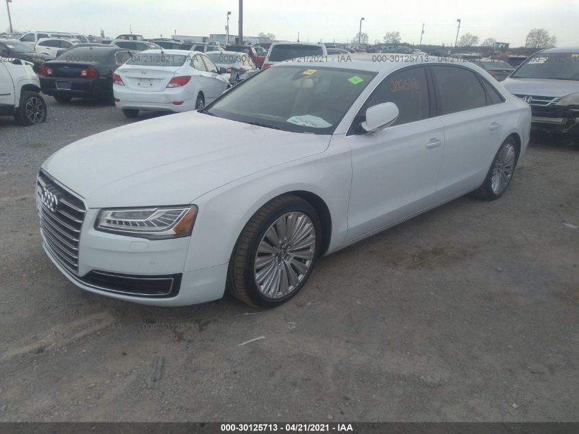 2015 AUDI A8 L 4.0T WAU32AFDXFN036052