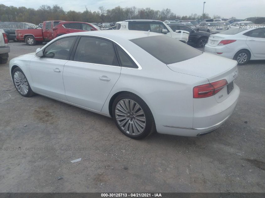 2015 AUDI A8 L 4.0T WAU32AFDXFN036052