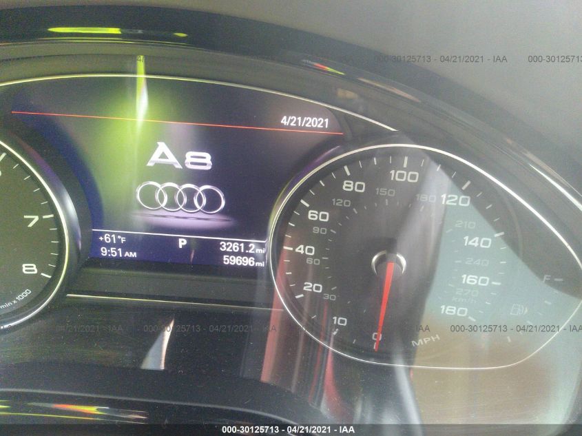 2015 AUDI A8 L 4.0T WAU32AFDXFN036052