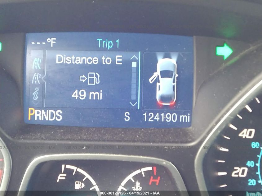 2015 FORD ESCAPE S 1FMCU0F77FUA77449