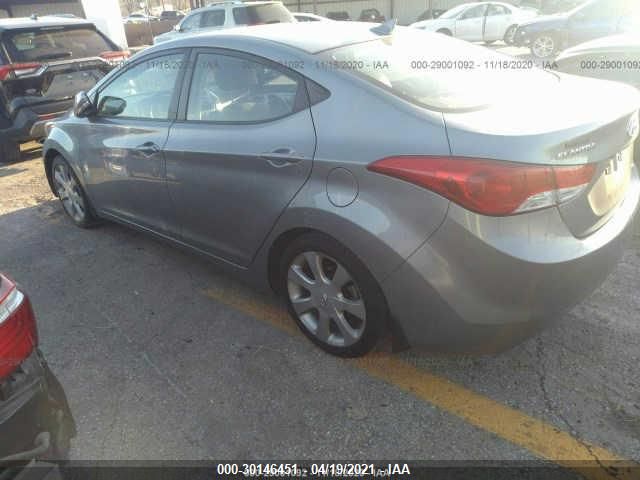 2013 HYUNDAI ELANTRA LIMITED KMHDH4AE7DU736570
