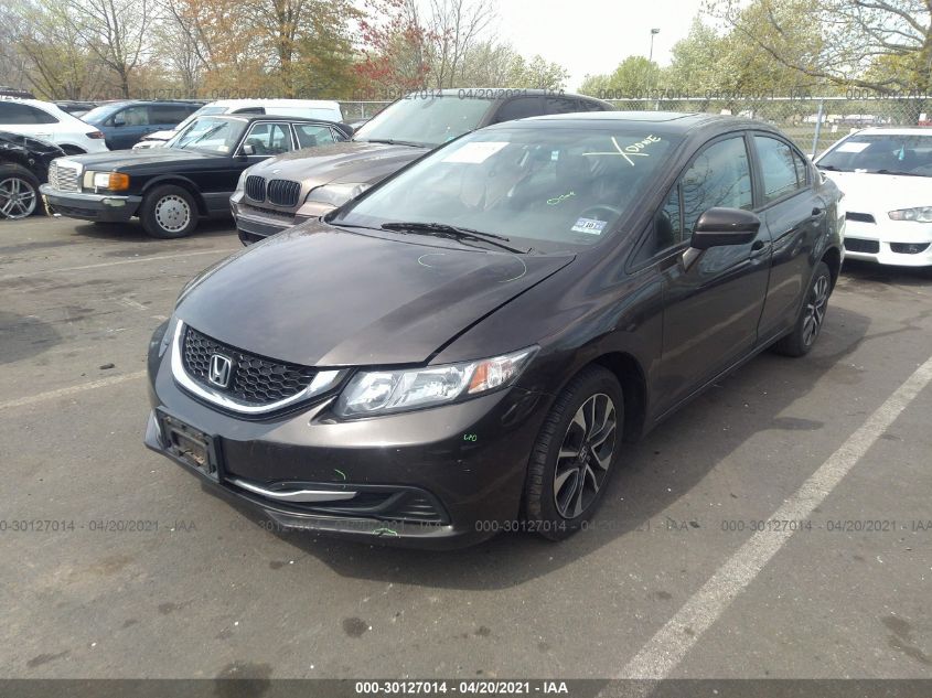 2014 HONDA CIVIC SEDAN EX 2HGFB2F85EH532572