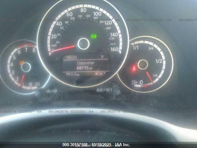 2013 VOLKSWAGEN BEETLE CONVERTIBLE 2.5L W/SOUND/NAV 3VW5P7AT8DM802864