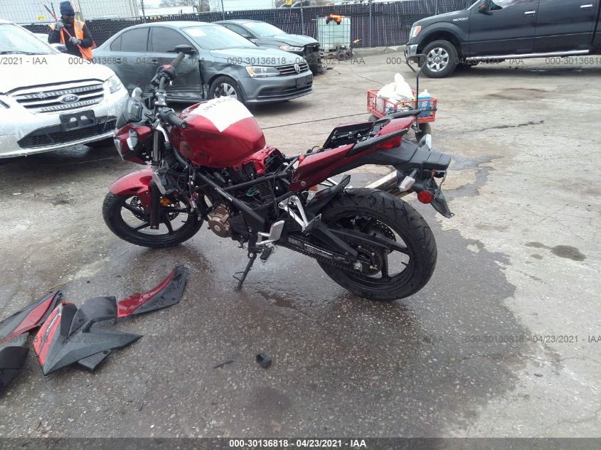 2018 HONDA CB300 F MLHNC5216J5400615