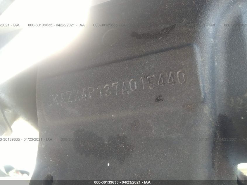 2007 KAWASAKI ZX600 P JKAZX4P137A015440