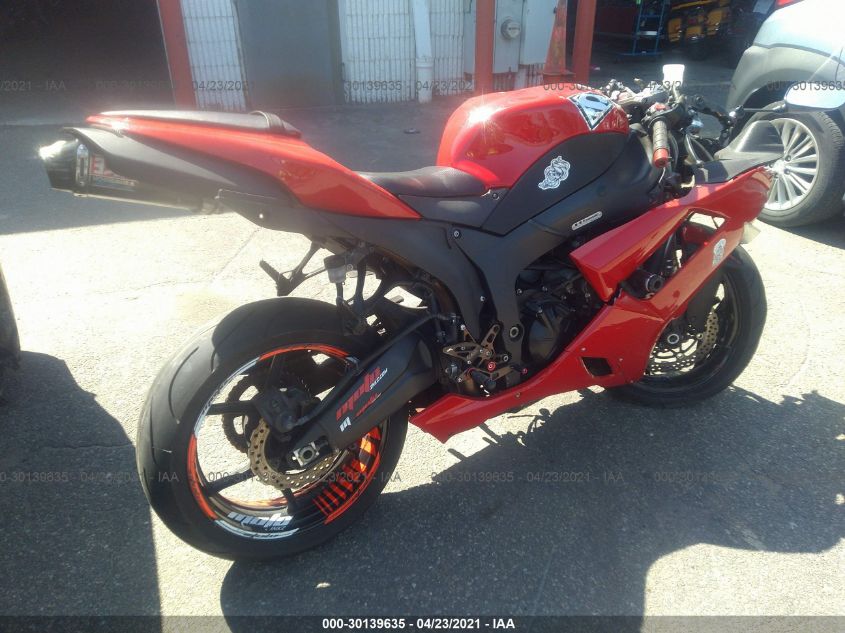 2007 KAWASAKI ZX600 P JKAZX4P137A015440