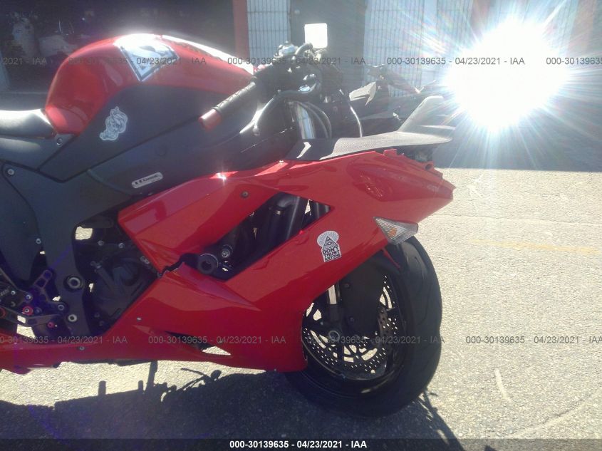 2007 KAWASAKI ZX600 P JKAZX4P137A015440