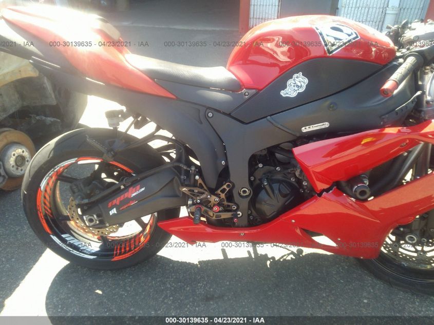 2007 KAWASAKI ZX600 P JKAZX4P137A015440
