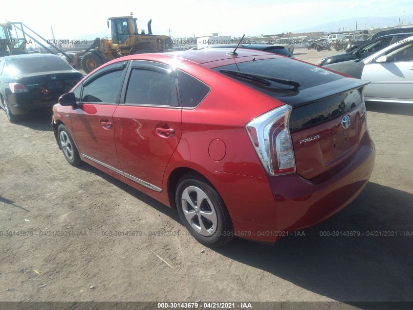 2015 TOYOTA PRIUS FOUR JTDKN3DU6F1936913