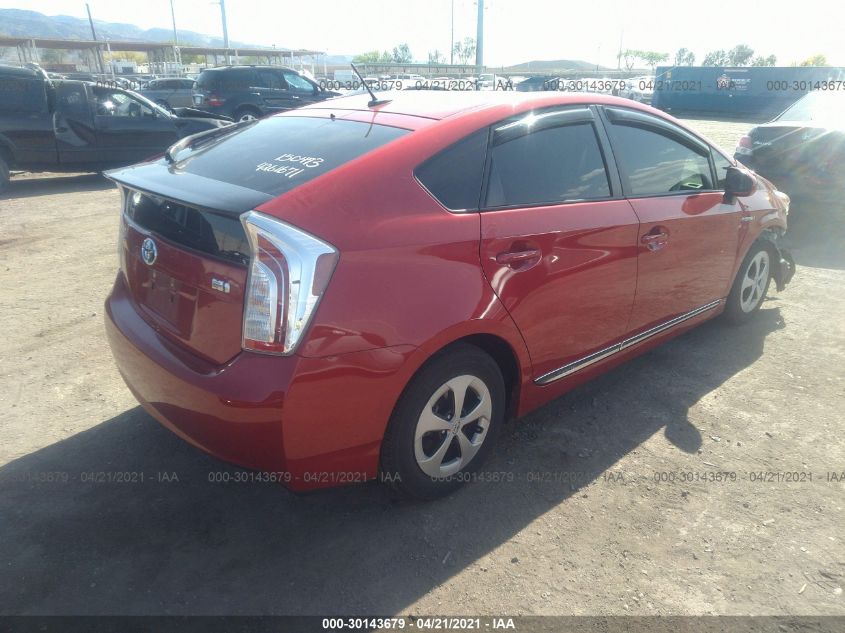 2015 TOYOTA PRIUS FOUR JTDKN3DU6F1936913