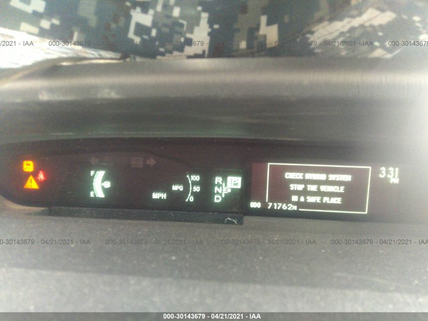 2015 TOYOTA PRIUS FOUR JTDKN3DU6F1936913