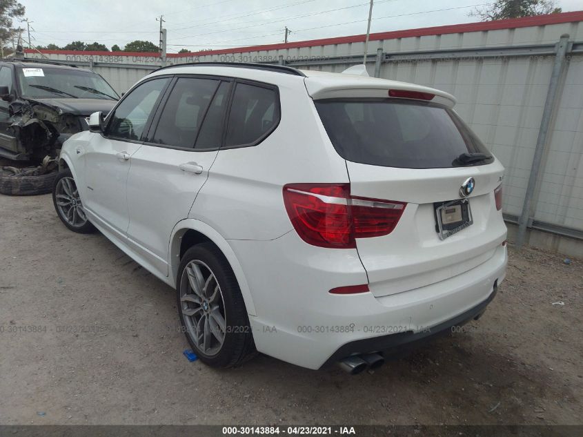 2015 BMW X3 XDRIVE35I 5UXWX7C53F0K34954