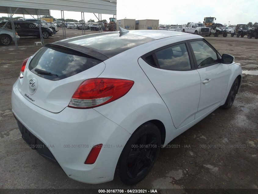 2013 HYUNDAI VELOSTER W/BLACK INT KMHTC6AD8DU179410