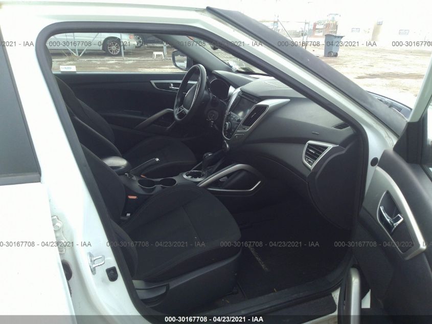2013 HYUNDAI VELOSTER W/BLACK INT KMHTC6AD8DU179410