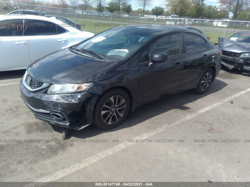 2013 HONDA CIVIC SDN EX-L 19XFB2F97DE008373