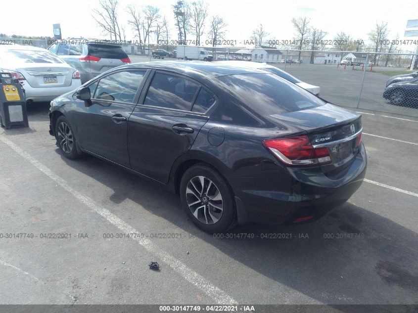 2013 HONDA CIVIC SDN EX-L 19XFB2F97DE008373