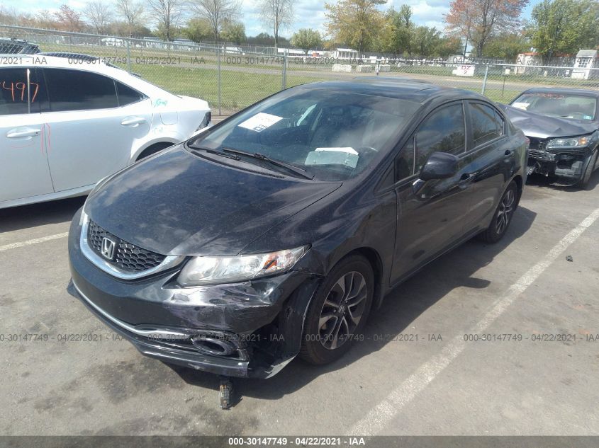 2013 HONDA CIVIC SDN EX-L 19XFB2F97DE008373