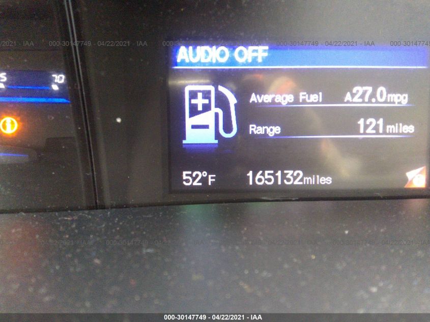 2013 HONDA CIVIC SDN EX-L 19XFB2F97DE008373