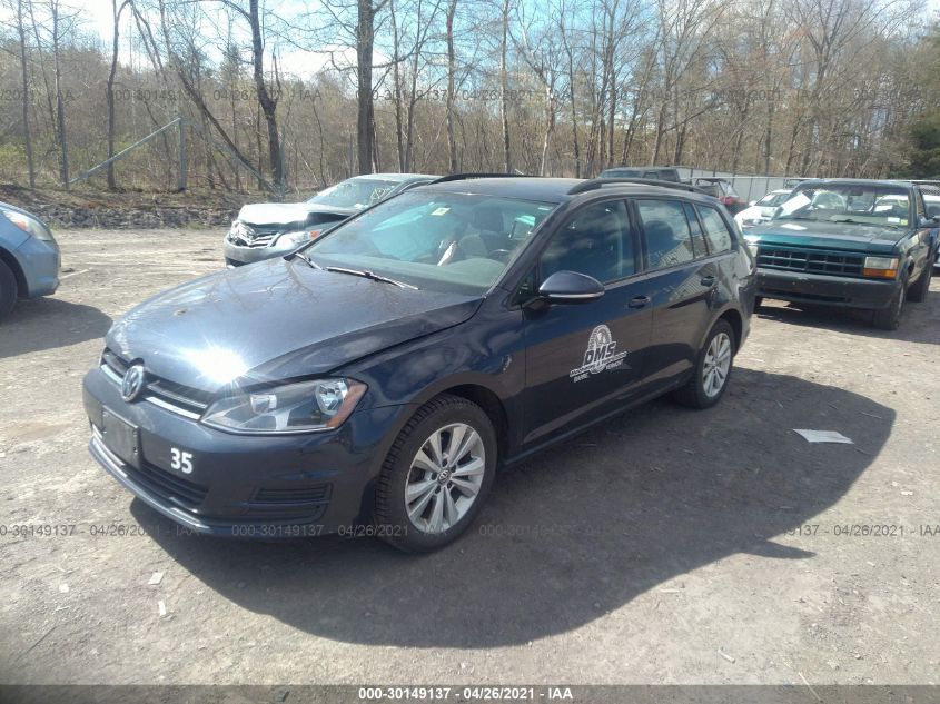 2017 VOLKSWAGEN GOLF SPORTWAGEN S 3VW017AU9HM512224