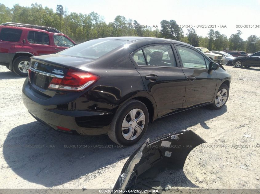 2014 HONDA CIVIC SEDAN LX 19XFB2F53EE046908