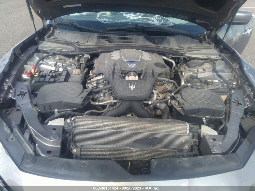 2016 MASERATI GRANTURISMO S Q4 - ZAM57RTA2G1182648
