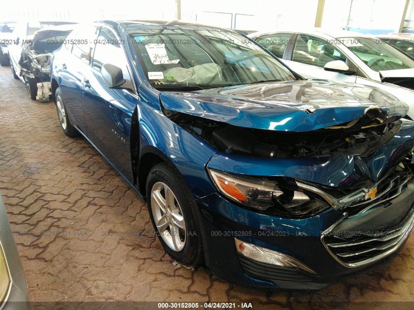 VIN 1G1ZB5ST8KF206763 2019 CHEVROLET MALIBU LS