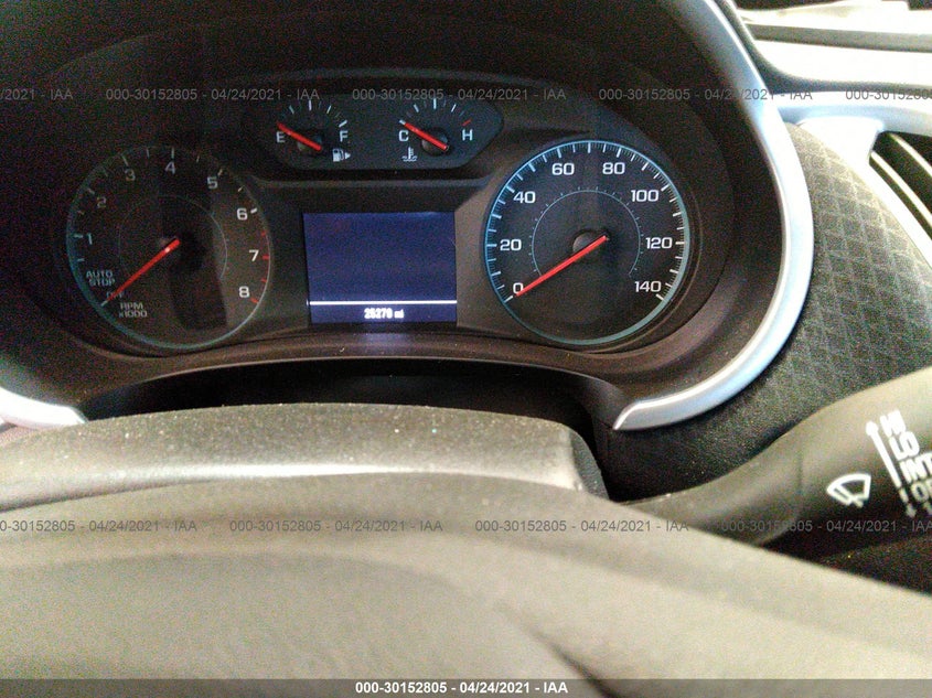 VIN 1G1ZB5ST8KF206763 2019 CHEVROLET MALIBU LS
