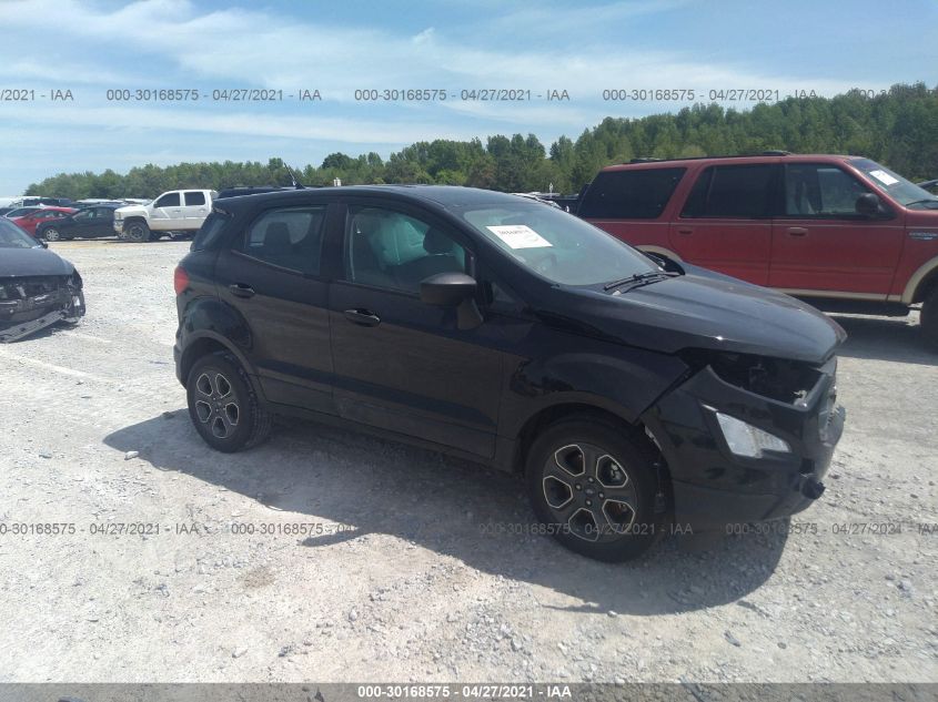 2020 FORD ECOSPORT S MAJ3S2FE7LC385622