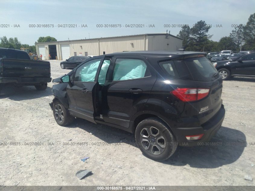 2020 FORD ECOSPORT S MAJ3S2FE7LC385622