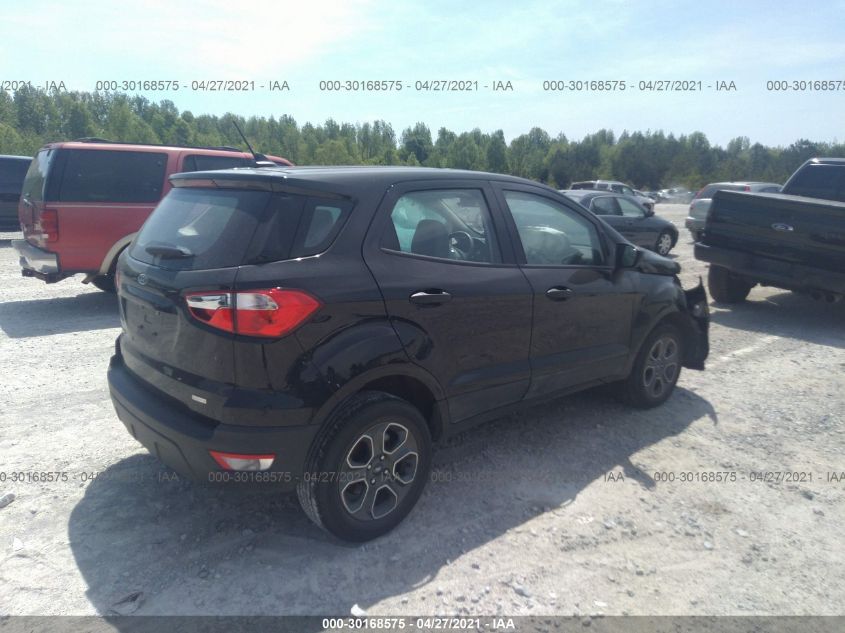 2020 FORD ECOSPORT S MAJ3S2FE7LC385622
