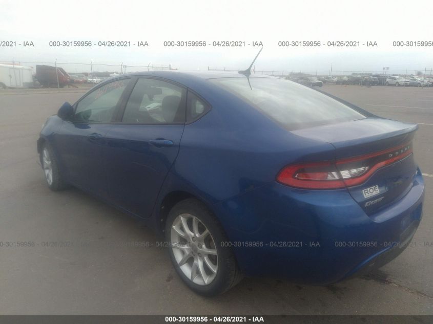 2013 DODGE DART SXT 1C3CDFBA8DD708736