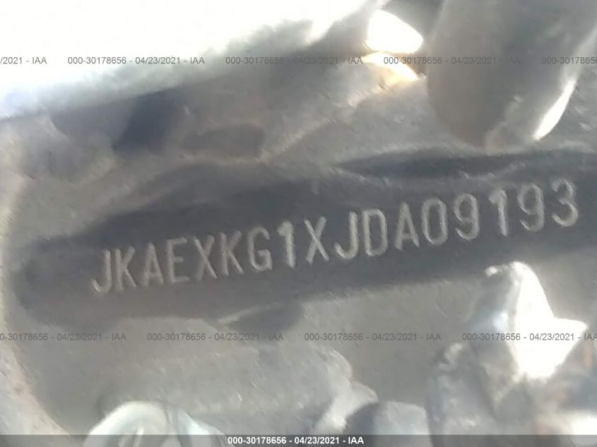 2018 KAWASAKI EX400 JKAEXKG1XJDA09193