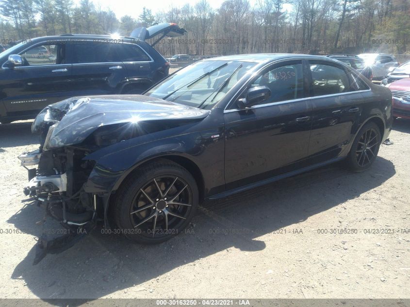 2016 AUDI A4 PREMIUM WAUBFAFL5GN006322