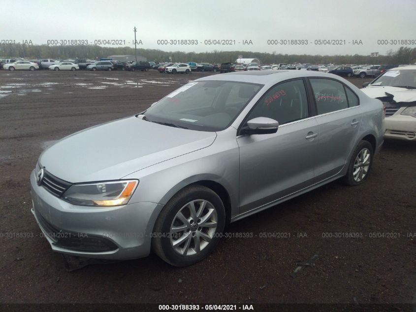 2013 VOLKSWAGEN JETTA SEDAN SE W/CONVENIENCE/SUNROOF 3VWBX7AJ2DM415289