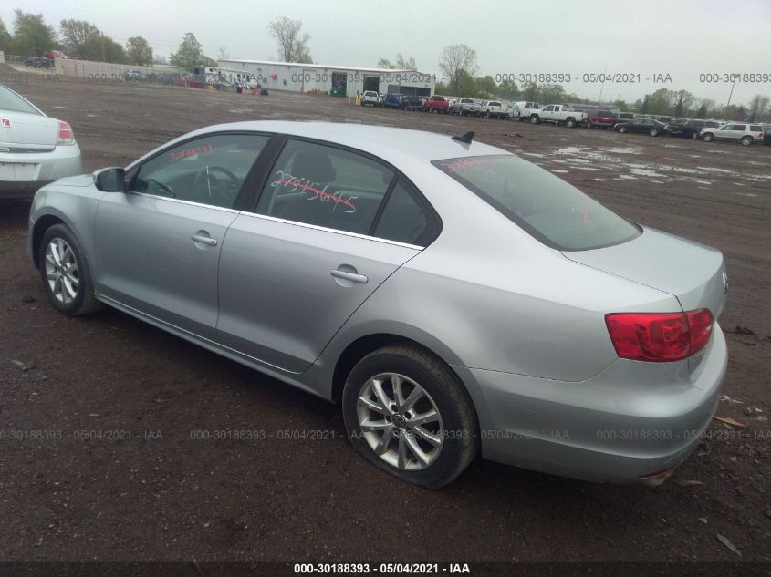 2013 VOLKSWAGEN JETTA SEDAN SE W/CONVENIENCE/SUNROOF 3VWBX7AJ2DM415289