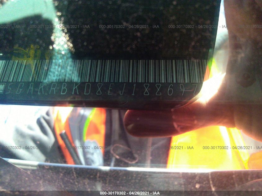 2014 BUICK ENCLAVE LEATHER 5GAKRBKD8EJ188697